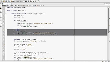 Week 05 Relational Operators and Flow Control Part 6