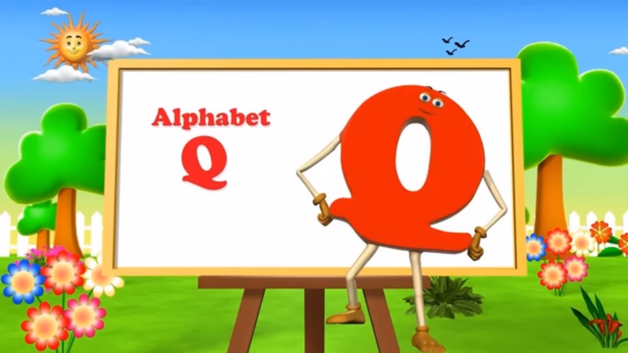 Letter Q Song - 3D Animation Learning Alphabet ABC Song For Children ...
