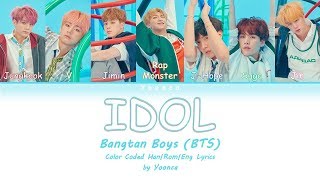 BTS (방탄소년단) -IDOL (Color Coded Lyrics/Han/Rom/Eng)