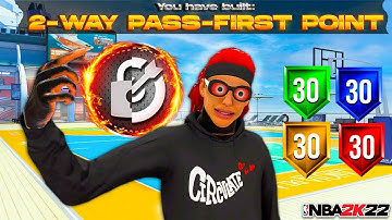 *NEW* BEST LOCKDOWN BUILD + BEST DEFENSIVE & SHOOTING BADGES ON NBA 2K22 CURRENT GEN!!