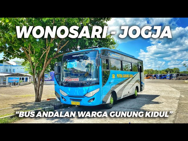 Busnya Wara-Wiri di Jalur ini, Rame! Bus PUTRA GUNUNG KIDUL Penyambung Warga Pergi ke Kota Jogja class=