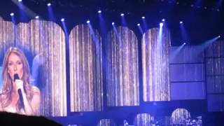 Celine Dion - Speech & beginning of Where Does My Heart Beat Now (Las Vegas 16th Mar 13)