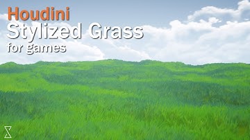Stylized grass Tutorial || Houdini and Unreal Engine