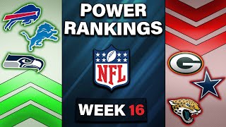 The Week 16 NFL Power Rankings Show!