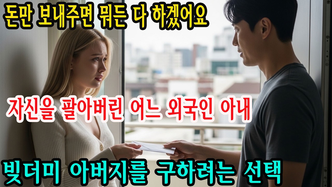 벨라루스 여성이 아버지를 살리기 위해 한국으로 시집을 왔다. 2년 후, 그녀의 모습에 온 가족이 눈물을 흘렸다#감동적인이야기 #오디오북