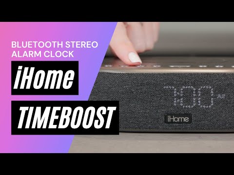 iHome TimeBoost Bluetooth