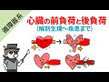 心臓の前負荷と後負荷(心疾患がわかる)