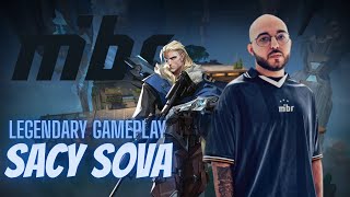 Sova🏹 Abyss 43% HS 22/9 KD!!! MIBR Sacy Sova🏹 VOD! vs. Coreano