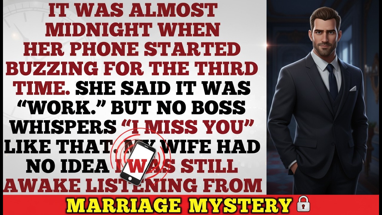 My Wife Thought I Was Asleep During Her Late-Night Calls — She Never Expected What I Did Next