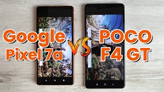 Google Pixel 7a vs POCO F4 GT Stabilitätstest 3DMark | Pixel Mega Ergebnis