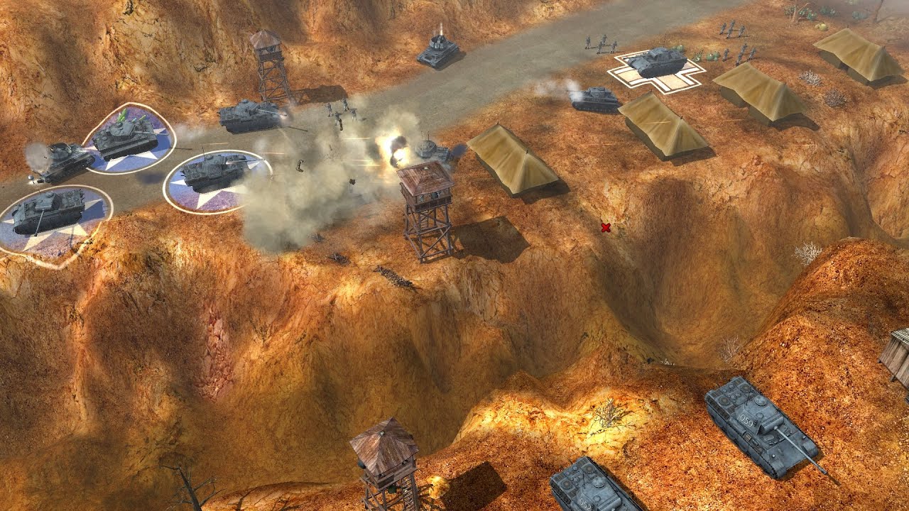 Прохождение Rush for The Bomb за Союзников миссия 2,Утро после трудной ночи.