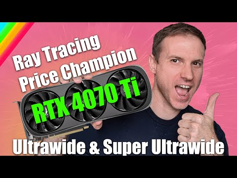 Nvidia RTX 4070 Ti Ray Tracing Performance at 4 Ultrawide and Super Ultrawide Resolutions