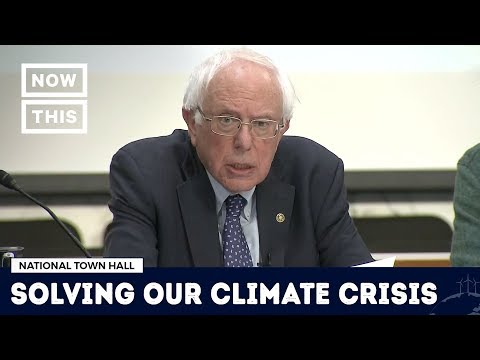 Bernie Sanders LIVE Town Hall – Solving Our Climate Crisis | NowThis