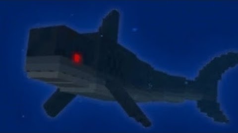 Jaws and megalodon add-on for Minecraft