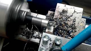 Mini Lathe - rigidity test 0.5(13mm) material removal