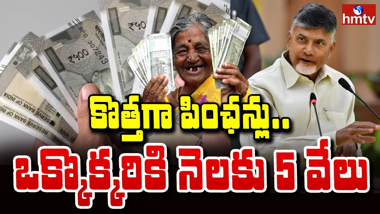 To The Point | కొత్తగా పింఛన్లు.. ఒక్కొక్కరికి నెలకు 5 వేలు | hmtv