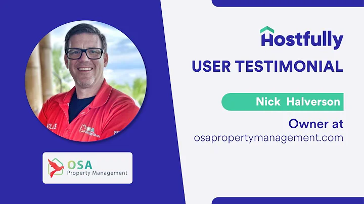 Hostfully user testimonial: Nick  Halverson - Osa ...