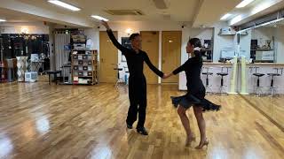 038 菊地健男 河内登志子／ Ama La C カップル部門 2次予選 ／ EJBDFオンラインダンス競技会
