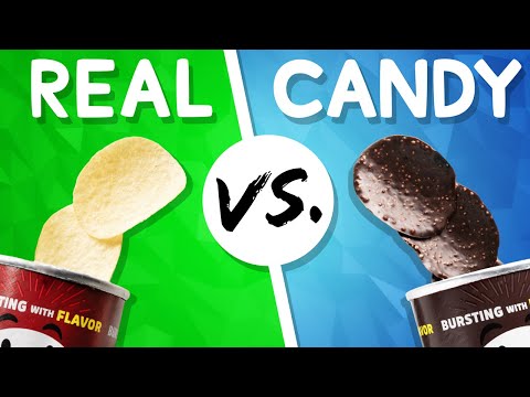 The Ultimate Real vs Candy Challenge #19