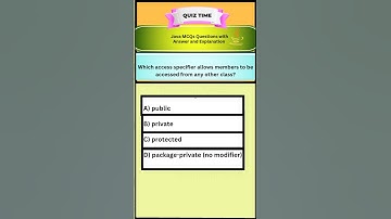 Java MCQs Questions and Answers with Explanation #computerapplication#icse