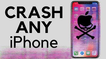 Crash ANY iPhone with a TEXT! The NEW Effective Power