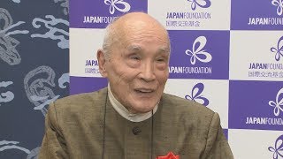 詩人谷川俊太郎さんら受賞 19年度の国際交流基金