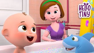 Baby Shark and More Nursery Rhymes | Best Kids Songs Collection | Hello Tiny