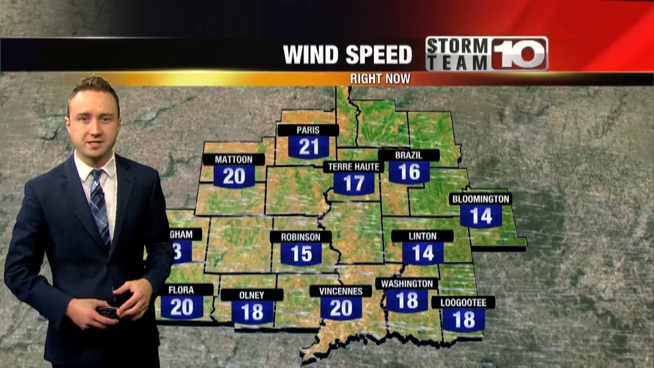 Cloudy and breezy to start the day! - YouTube