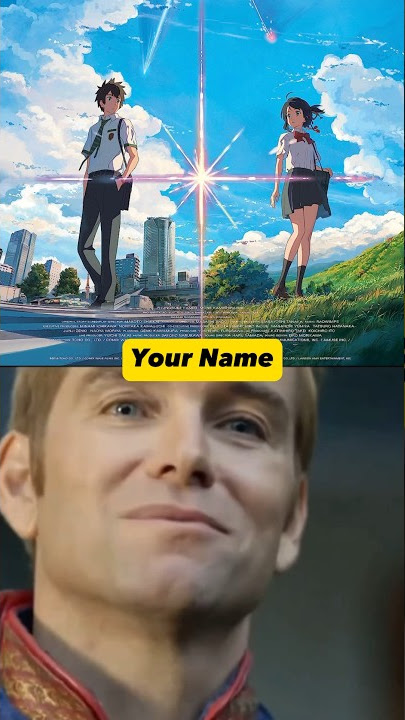 Ranking EVERY Makoto Shinkai(YOUR NAME) Movie With MEMES #anime #yourname #memes