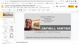 How to Submit Process Portfolio to Canvas