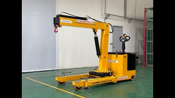 Xe cẩu điện mini 2 tấn sạc điện