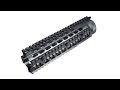 How to remove and install your leapers utg free floating rail handguard for ar15 carbine style rifle