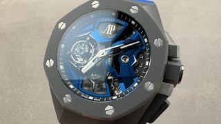 Audemars Piguet Royal Oak Concept Flying Tourbillon GMT (26589IO.OO.D030CA.01) AP Watch Review