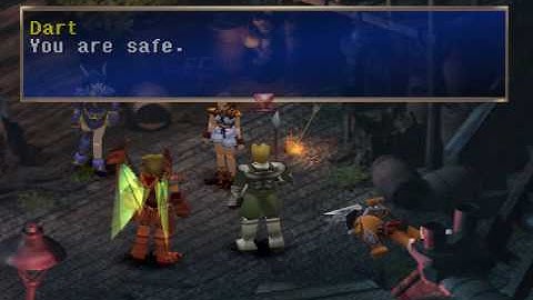 Legend of Dragoon Walkthrough Part 13 Red Eyed Dragon