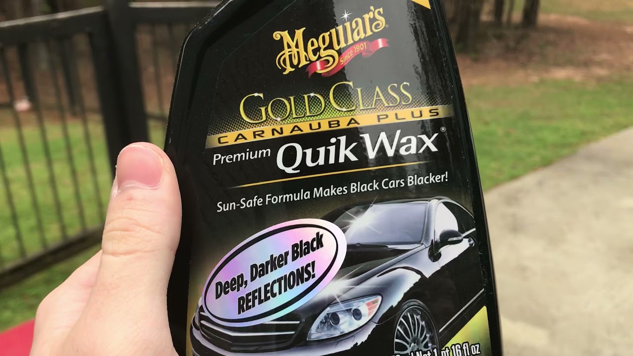 Chemical guys blazin banana spray wax vs meguiar's gold class quik wax 