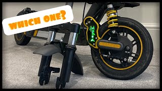 Sharkset VS Fork suspension Which one should you buy for your Ninebot Max? Comparison-Review