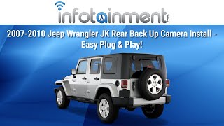 2007-2018 Jeep Wrangler JK Backup Camera Kit - Infotainment %