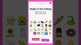 PERMAINAN TEBAK KATA DENGAN EMOJI MOMENT OF TRUTH #youtubeshorts #game screenshot 5