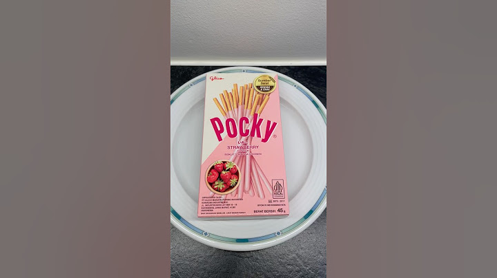 Pocky Strawberry Biscuit Sticks