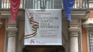 La mostra a Palazzo Giustiniani in occasione del 75° anniversario del Senato della Repubblica