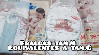 DICA: FORMAS DE FRALDAS M QUE EQUIVALEM A FRALDAS G. | HUGGIES Puro&Natural E MyBaby CARREFOUR