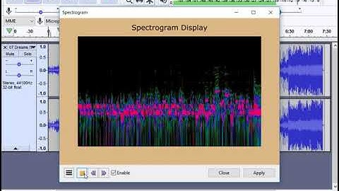 Spectrogram Demo