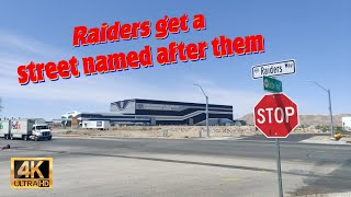 A little drive to the new raiders practice facility at way!