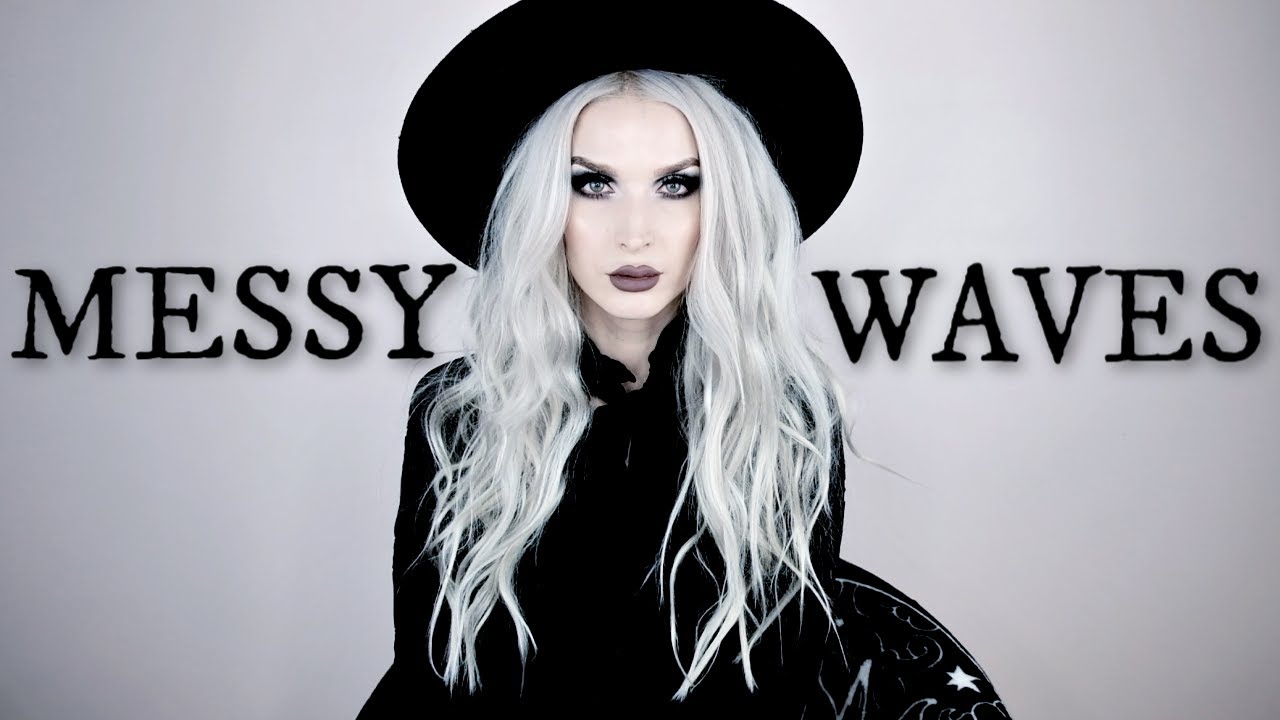 Messy Witchy Waves Hair Tutorial