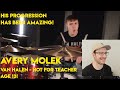 Drum Teacher reacts to Avery Drummer Molek (Van Halen - Hot For Teacher at 13 Years Old!)