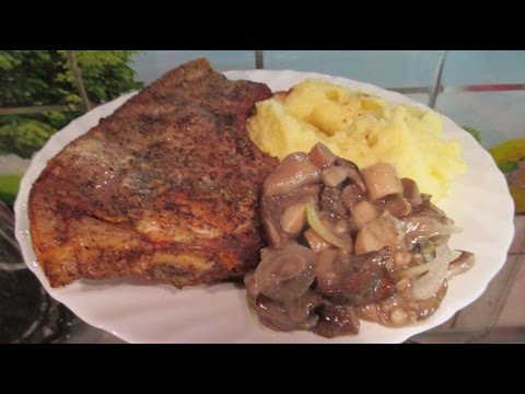 Видео рецепт Свинина на косточке в духовке