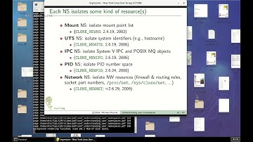 NYLUG Presents: Michael Kerrisk  on  Linux User Namespaces