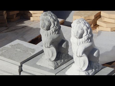 Как самому сделать скульптуру из бетона