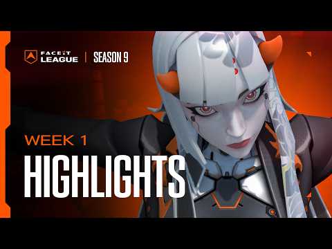 FACEIT League Highlights | Season 9 • Week 1 | Overwatch Montage