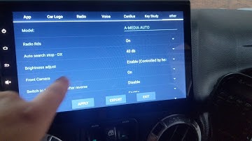 How to enable rear camera while driving on Android radio